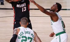 九游娱乐登录入口-热火队球员私下训练，为下一场比赛做准备