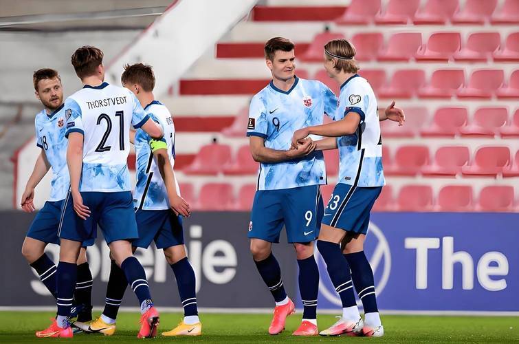 挪威队备战欧洲杯预选赛，拼尽全力