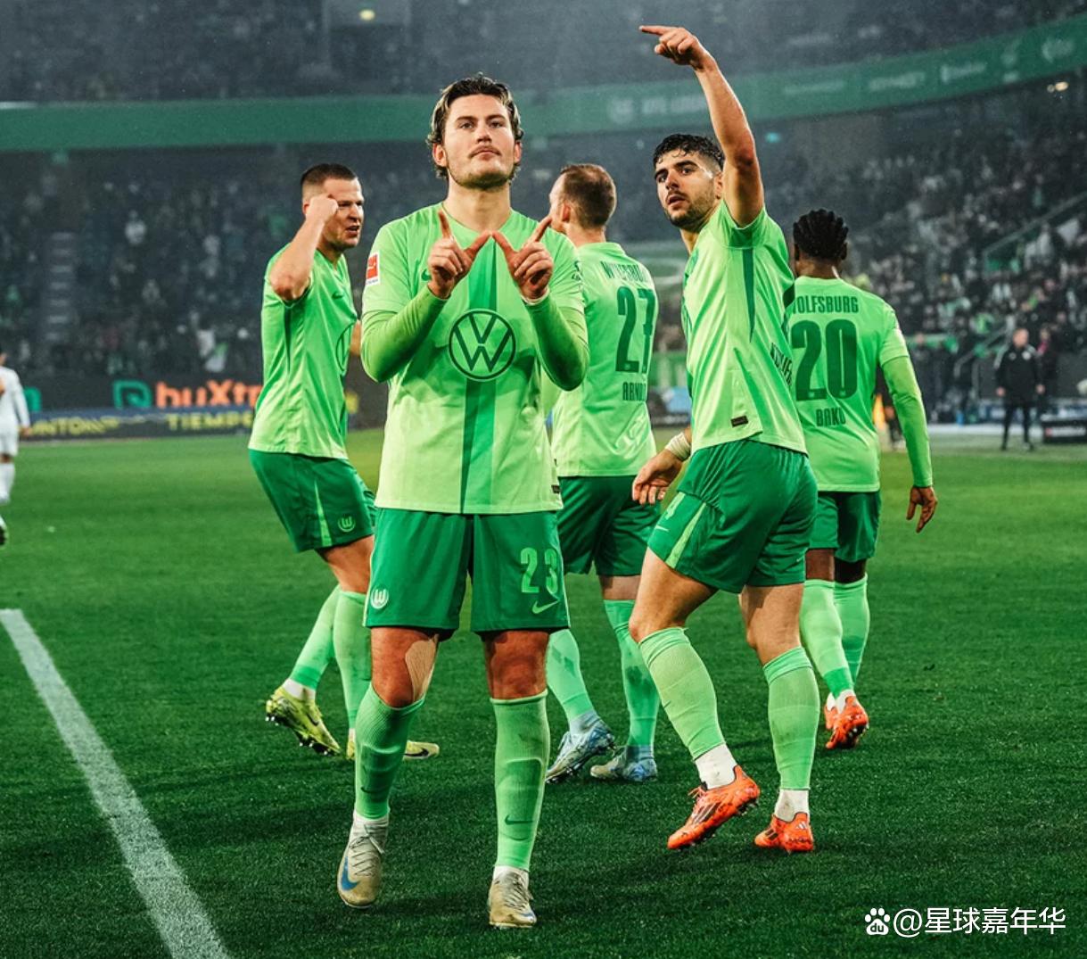 沃尔夫斯堡主场大胜，挑战德甲霸主地位的简单介绍