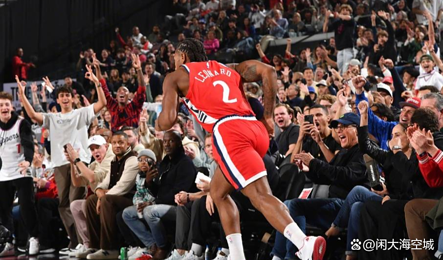 快船大胜爵士，莱纳德表现神勇的简单介绍